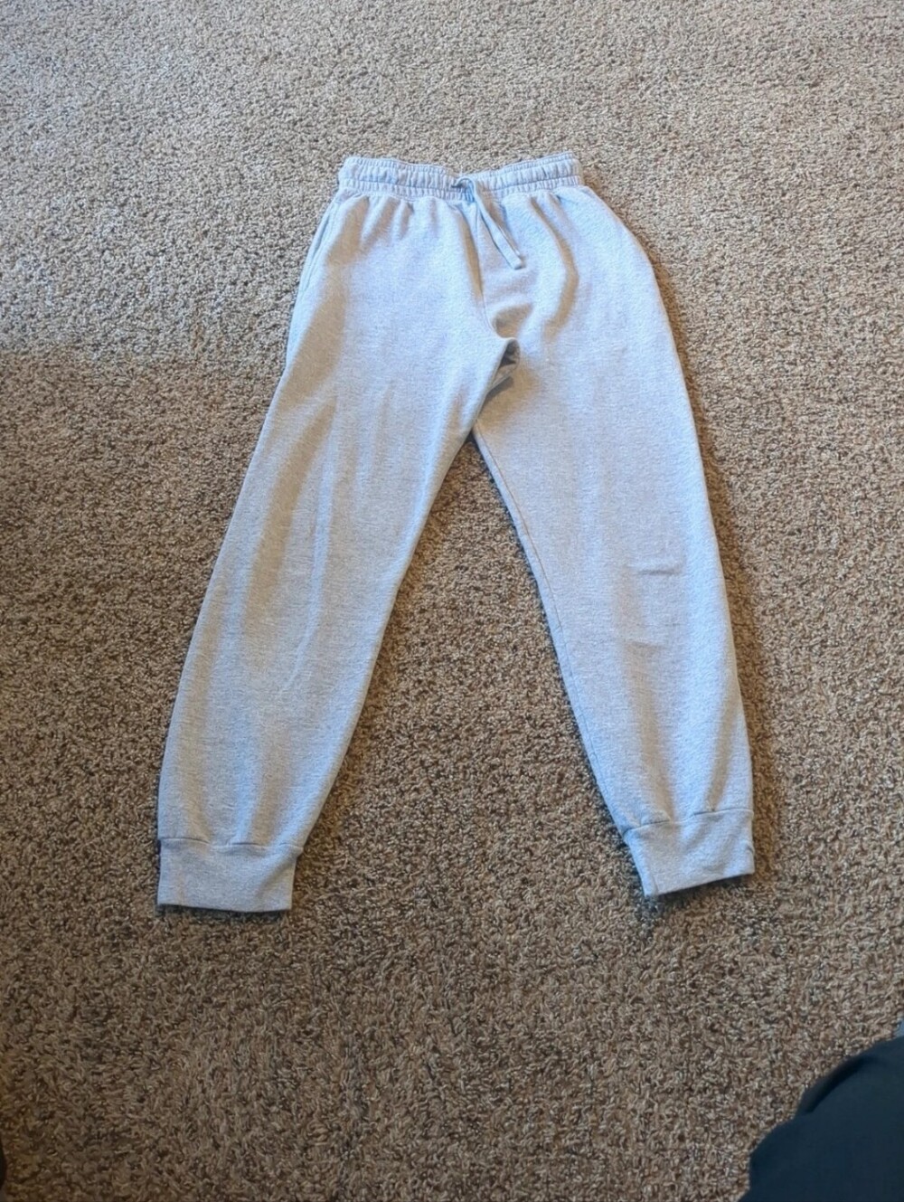 Grey sweatpants